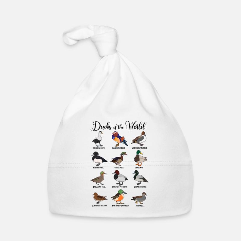 Different ducks - types of ducks Organic Baby Cap