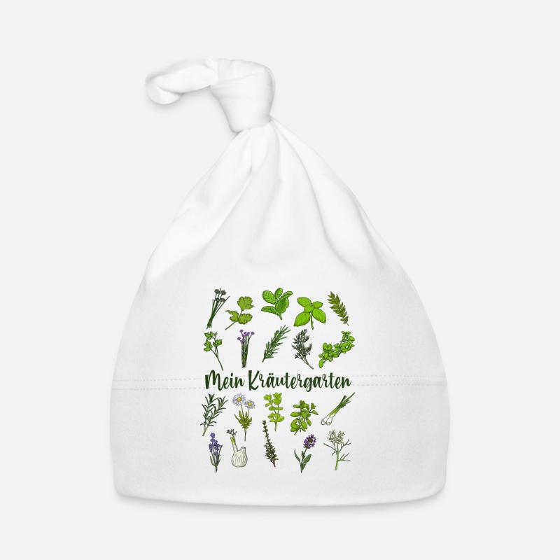 Mein Kräutergarten - Kräuter Baby Bio-Mütze
