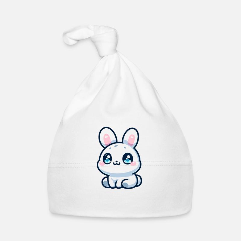 Lapin Kawaii Bonnet bio Bébé