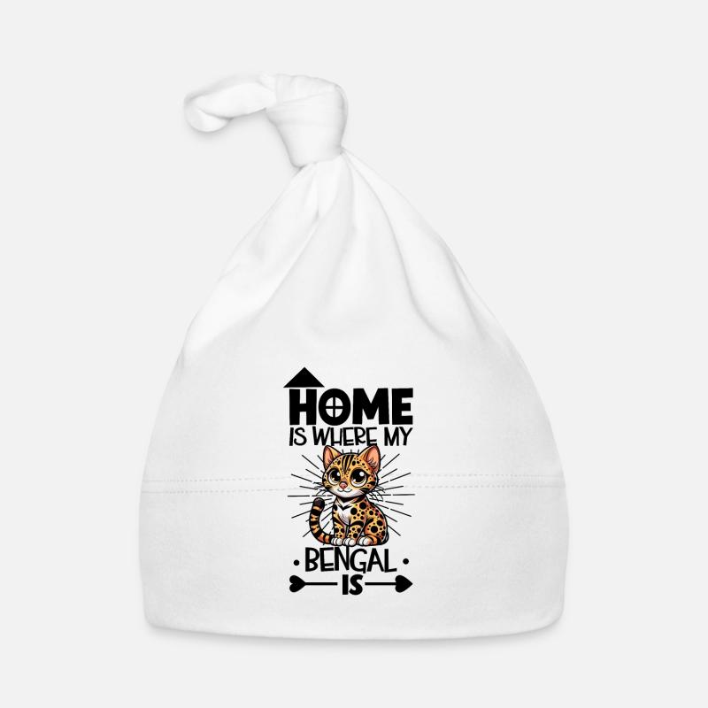 Zuhause - Bengal Baby Bio-Mütze
