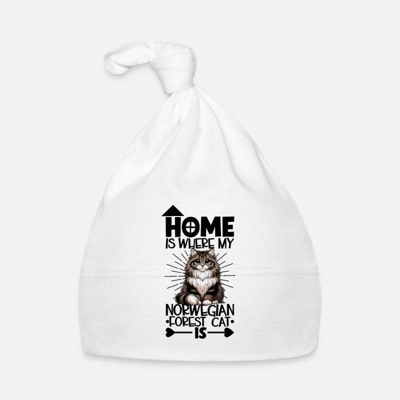 Accueil - Chat des forêts norvégiennes Bonnet bio Bébé