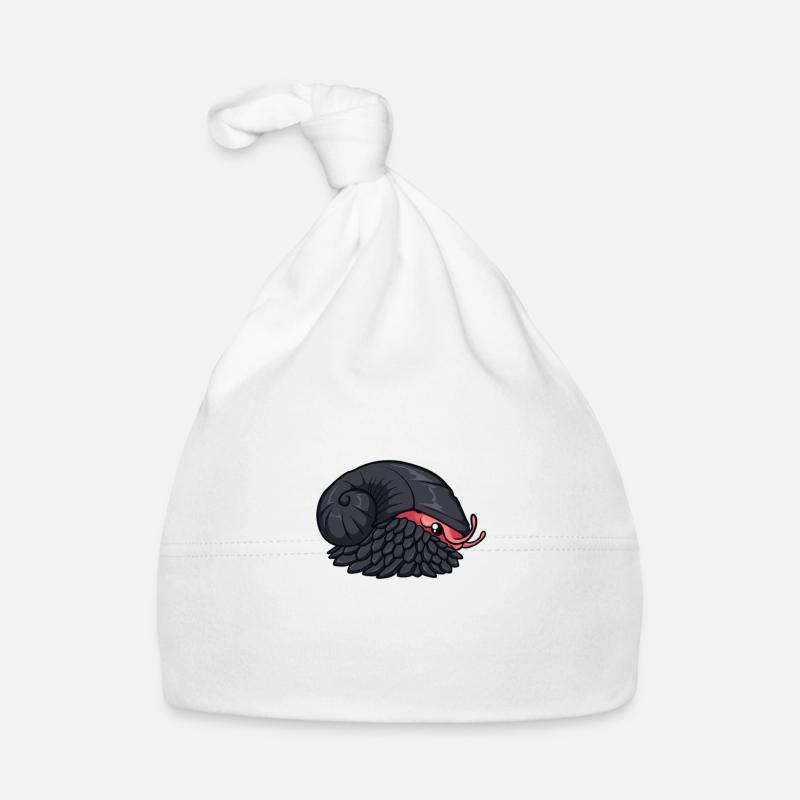Kawaii Scalefoot Snail Organic Baby Cap