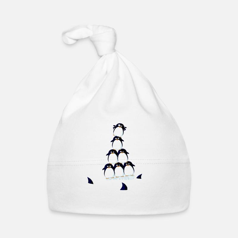 fonte des glaces - Bonnet bio Bébé - blanc