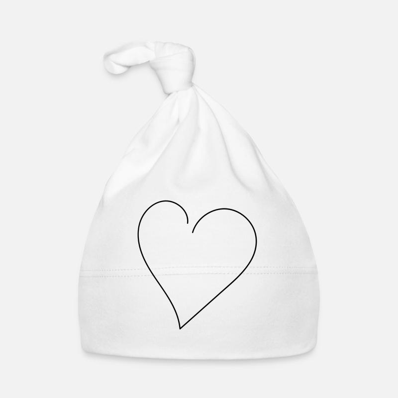 peu de coeur pour vous Bonnet bio Bébé