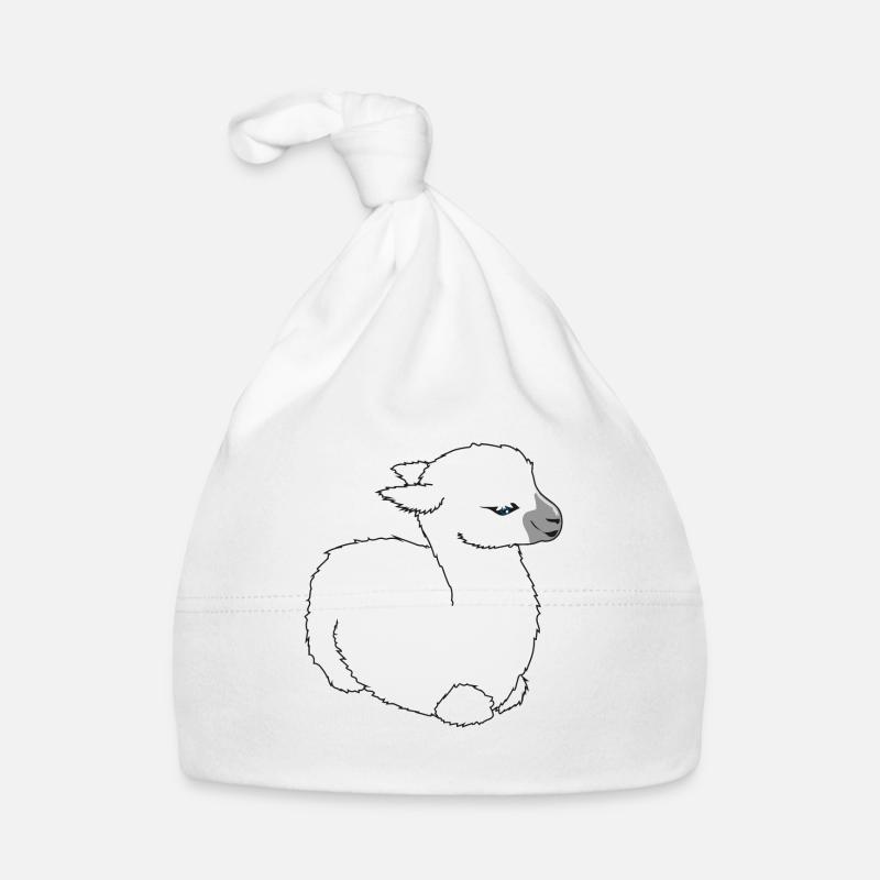 Baby-Lama Baby Bio-Mütze