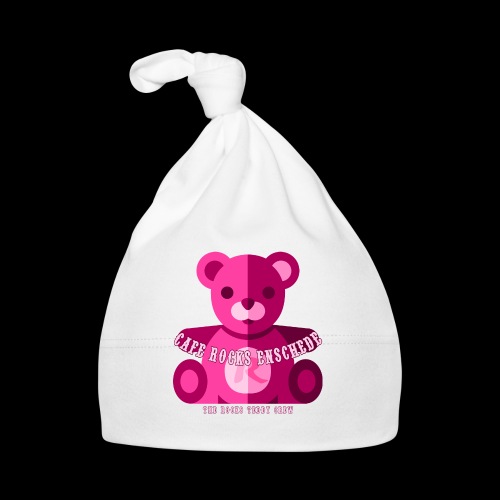 Rocks Teddy Bear - Pink - Bio-muts voor baby's