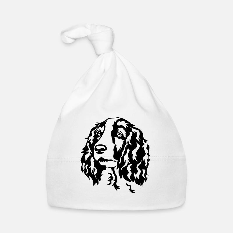 Welsh Springer Spaniel Kopf Baby Bio-Mütze