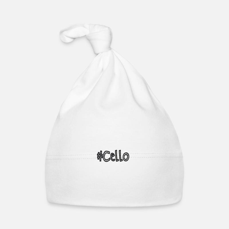 #Cello Baby Bio-Mütze