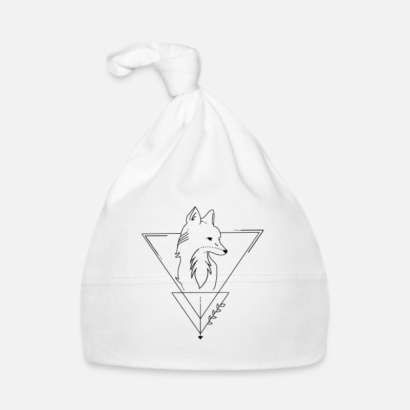 Fox Lisa - Baby Bio-Mütze - Weiß