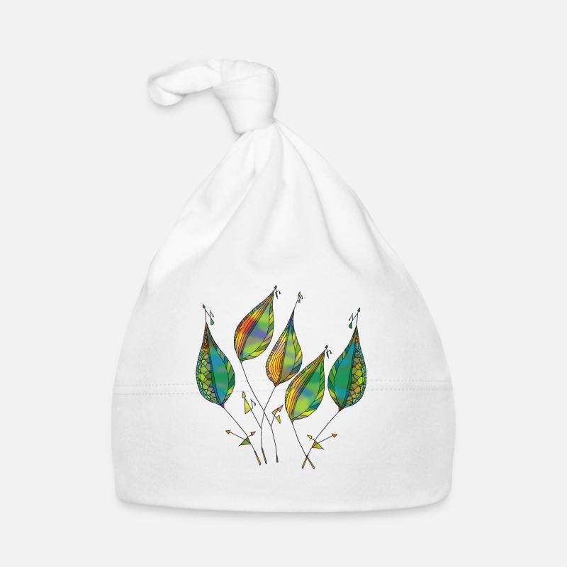 Blätter Baby Bio-Mütze