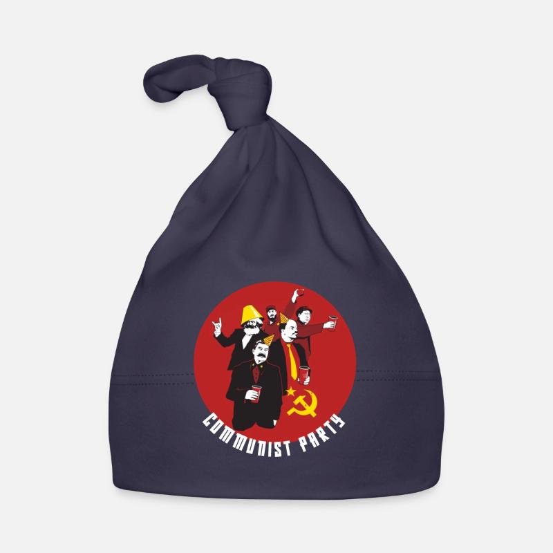 Fun tee communiste Bonnet bio Bébé