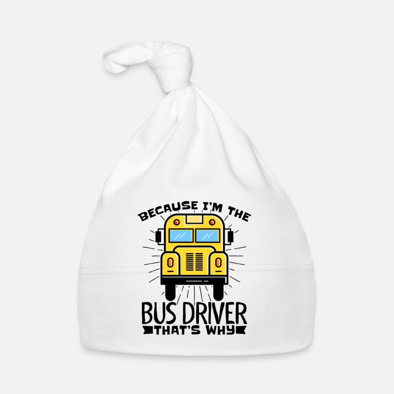Bus professional driver Bus driver Buses Bus driver Organic Baby Cap