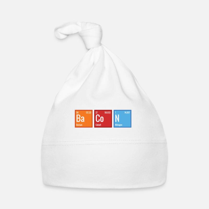 Bacon Periodic Table Breakfast Bacon Lovers Flei Organic Baby Cap