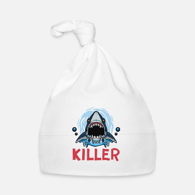 Plastic is the real killer for shark lovers Organic Baby Cap