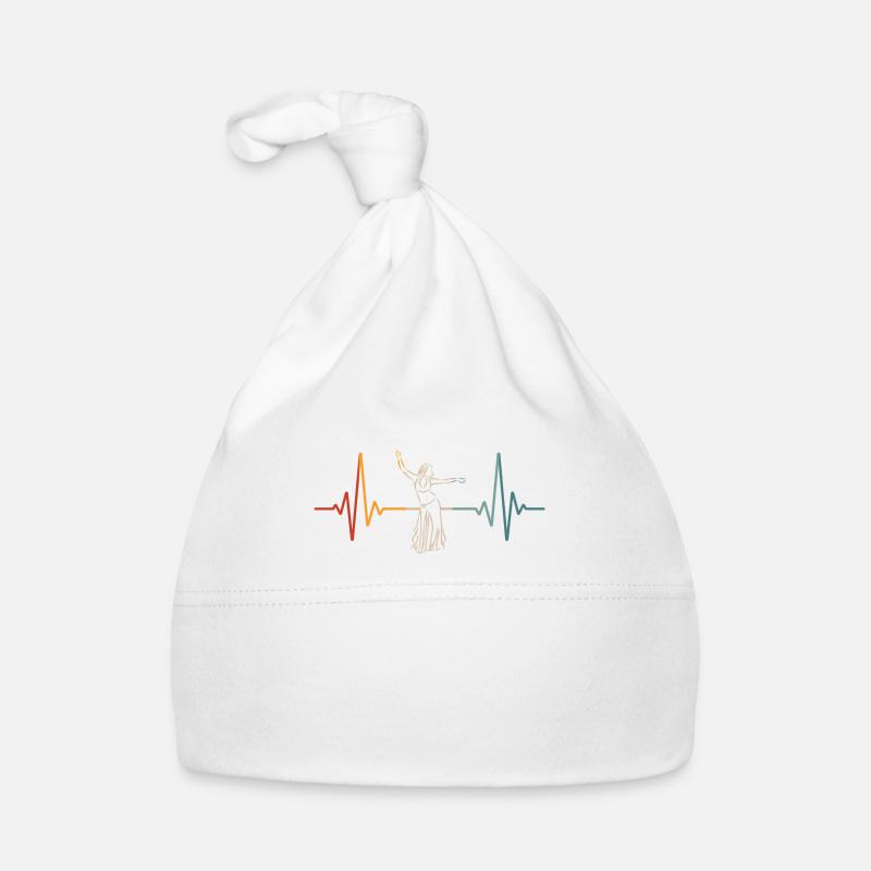 Belly Dance Heartbeat For Belly Dancer Organic Baby Cap