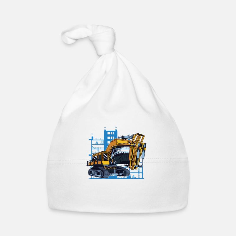 C’est ainsi que je roule pour les conducteurs d’excavatrices Bonnet bio Bébé
