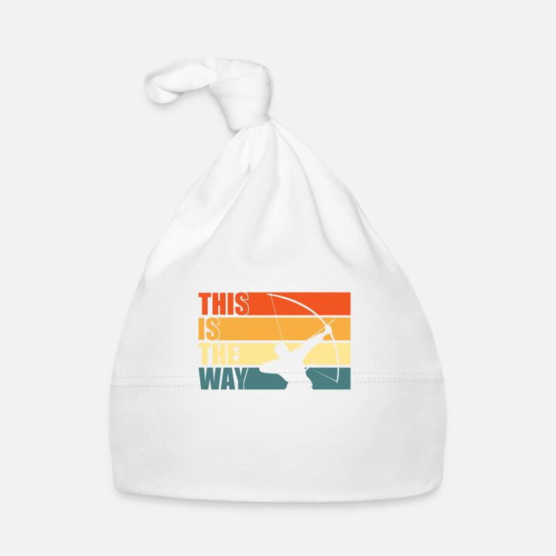 This Is The Way For Archery Lovers Organic Baby Cap