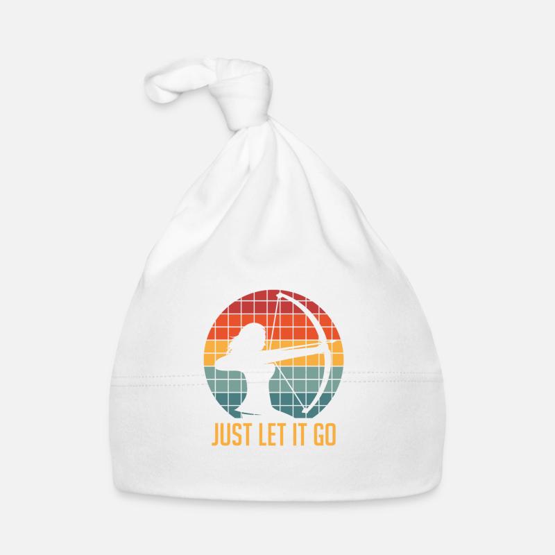 Just let it go for archery lovers Organic Baby Cap