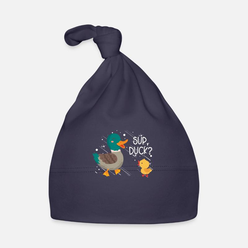 Super canard? Bonnet bio Bébé
