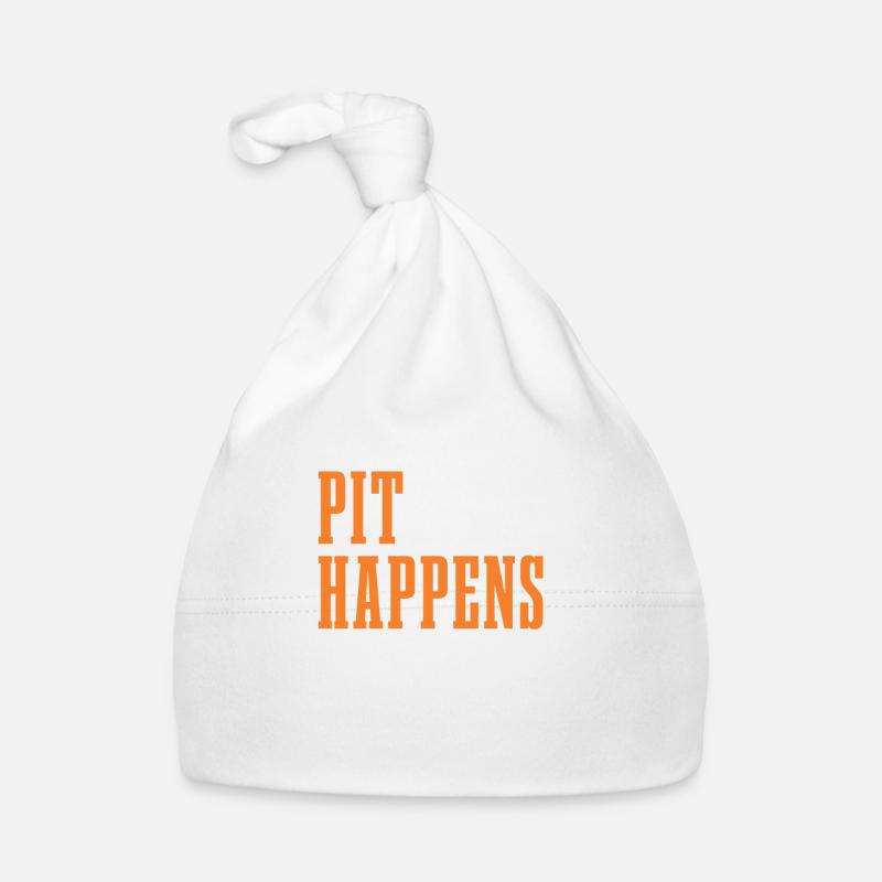 Pit Happens Stabhochsprung Stabspringen Baby Bio-Mütze