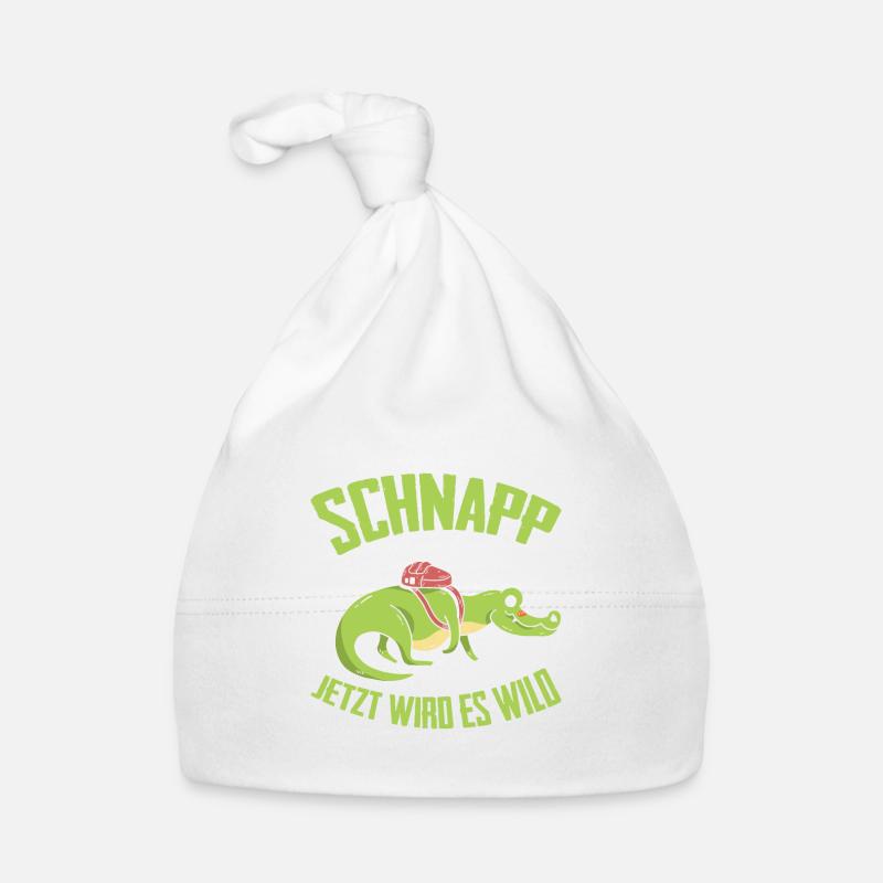 Schnapp Ich Bin Jetzt In Der Schule Jetzt Wird Es Baby Bio-Mütze