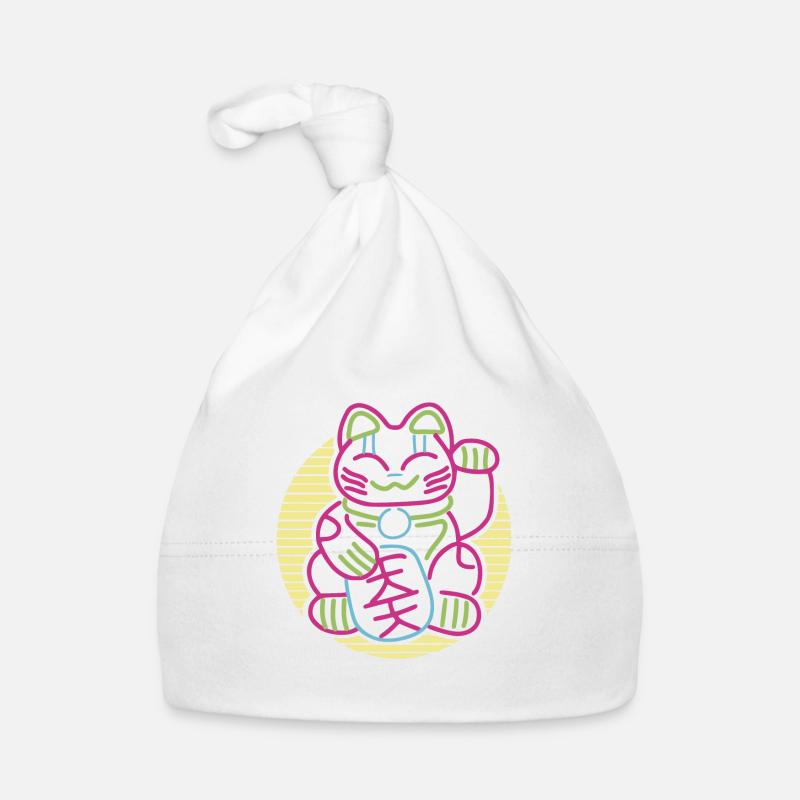 Maneki Neko Bonnet bio Bébé