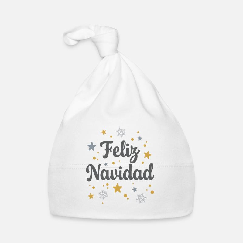 Feliz Navidad Baby Bio-Mütze