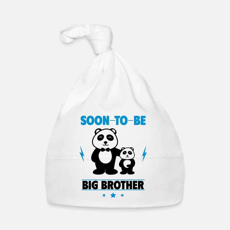 Big brother bientôt : annonce drôle et douce Bonnet bio Bébé