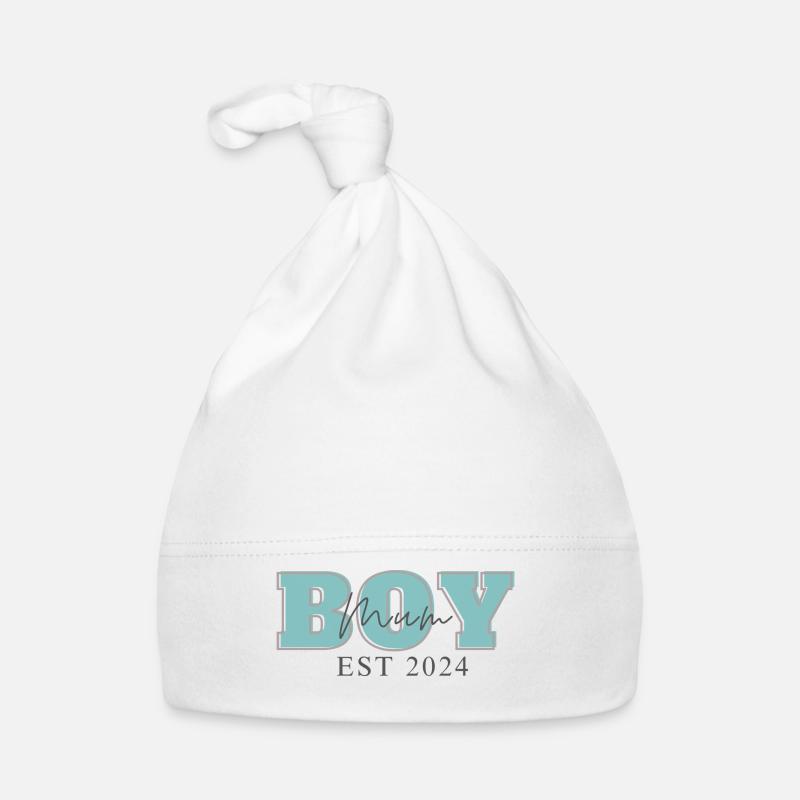 Bébé garçon 2024 Bonnet bio Bébé