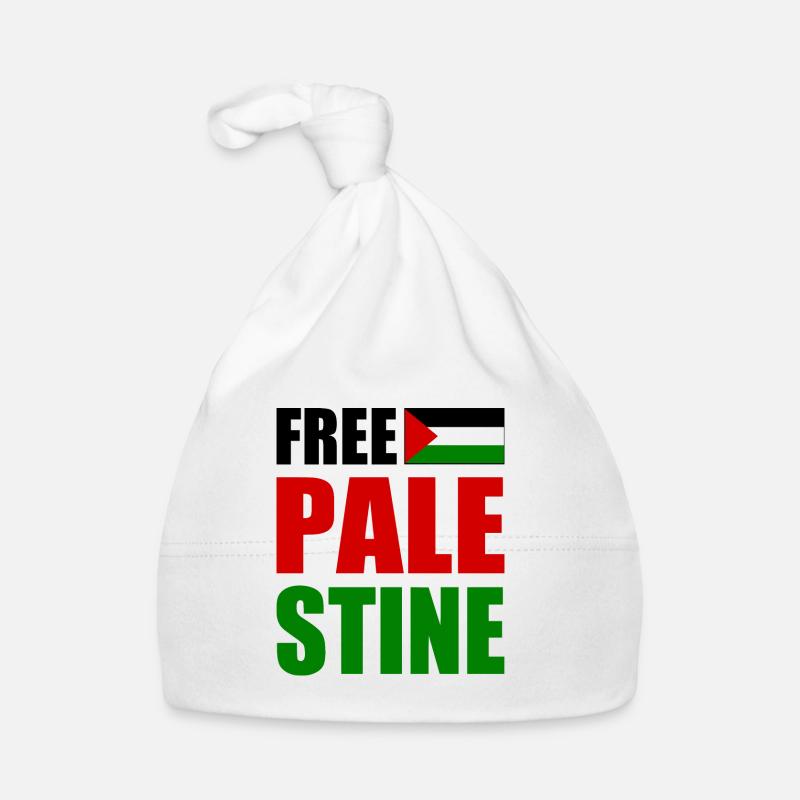 Free palestine Bonnet bio Bébé