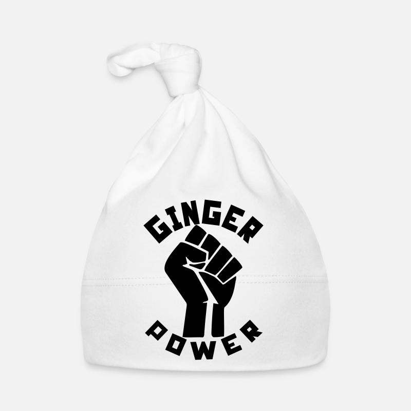 Ginger Power Organic Baby Cap