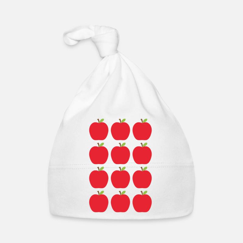Äpfel Baby Bio-Mütze