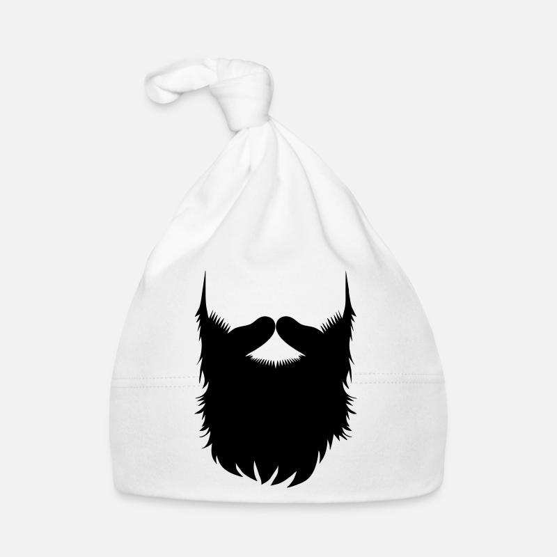 Hipster Beard Vector Baby Bio-Mütze
