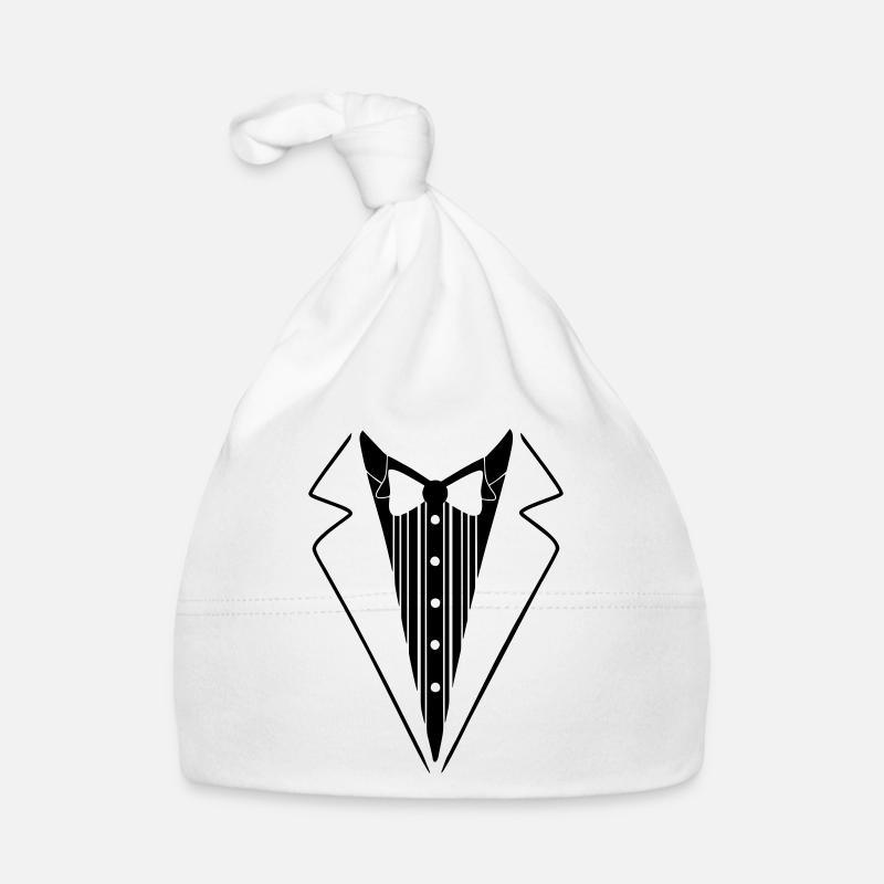 Anzug Fliege Baby Bio-Mütze