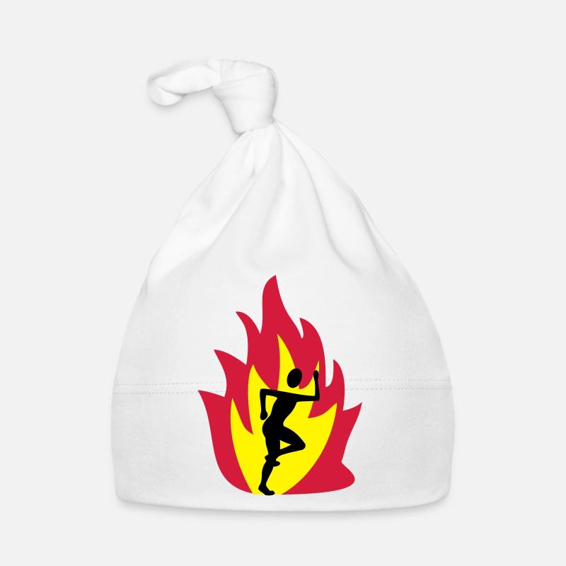 Flamme de coureur Bonnet bio Bébé