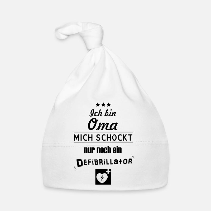 coole Oma Baby Bio-Mütze