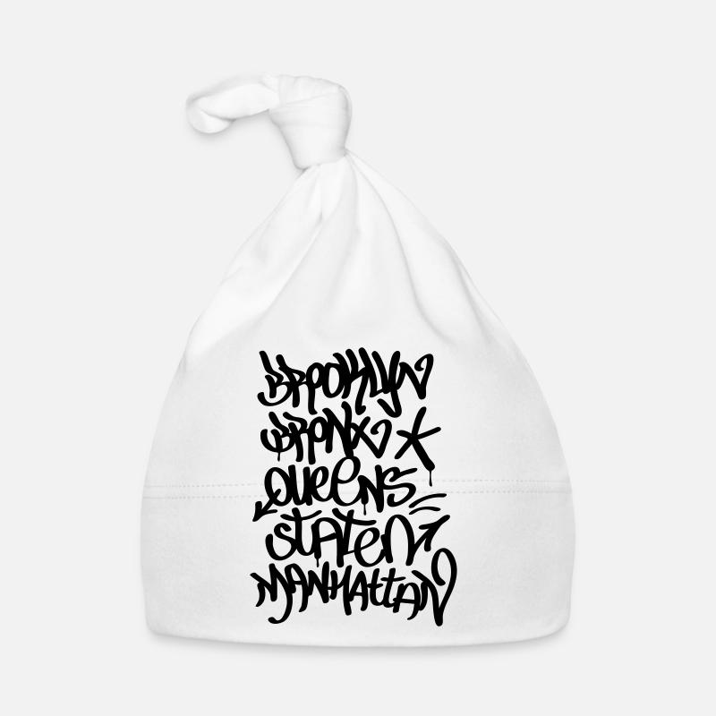 New York graffiti Bonnet bio Bébé