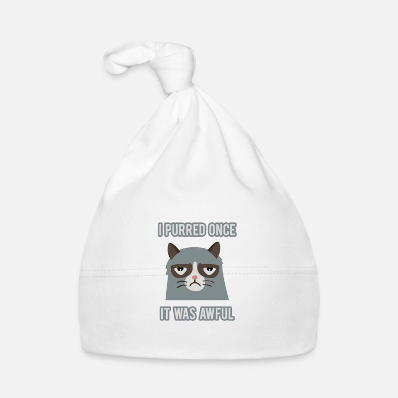 Grumpy Cat Baby Bio-Mütze
