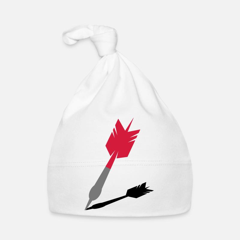 Dartpfeil mit Schatten Baby Bio-Mütze