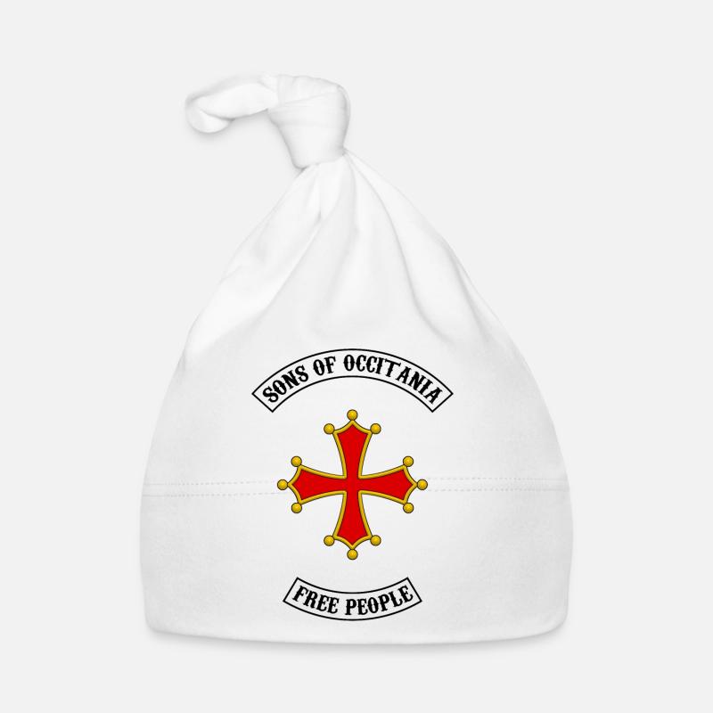 occitania cross biker design Bonnet bio Bébé