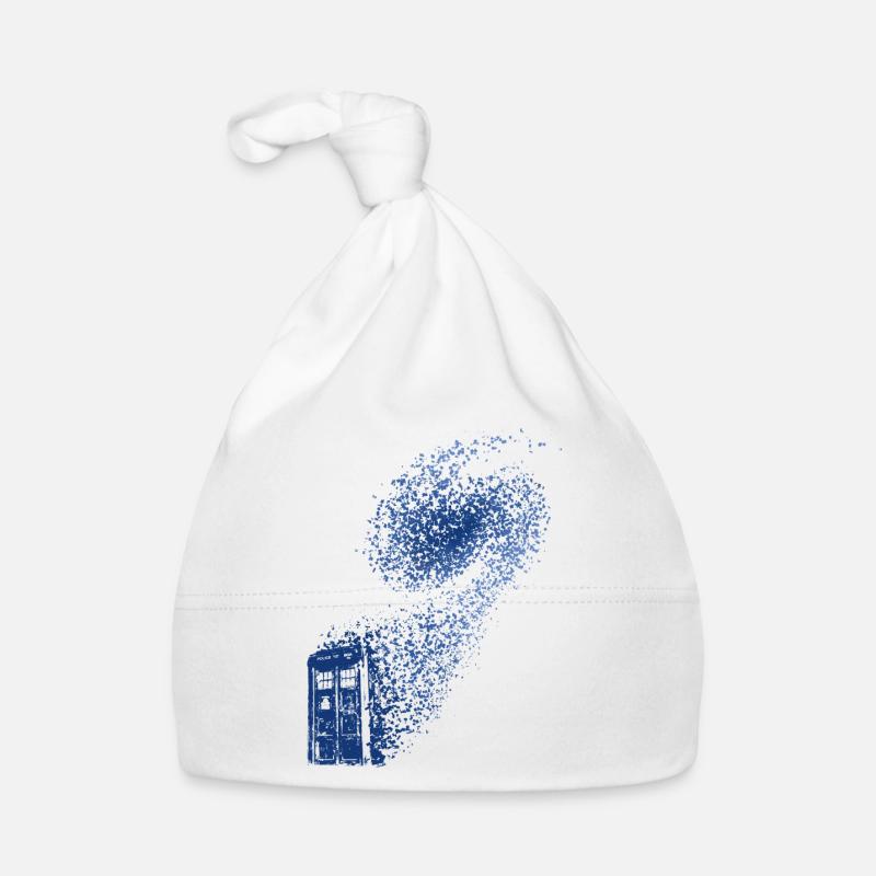 TARDIS: Time and Relative Dimension in Space Organic Baby Cap