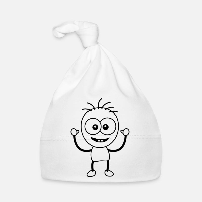 Funny Man Organic Baby Cap