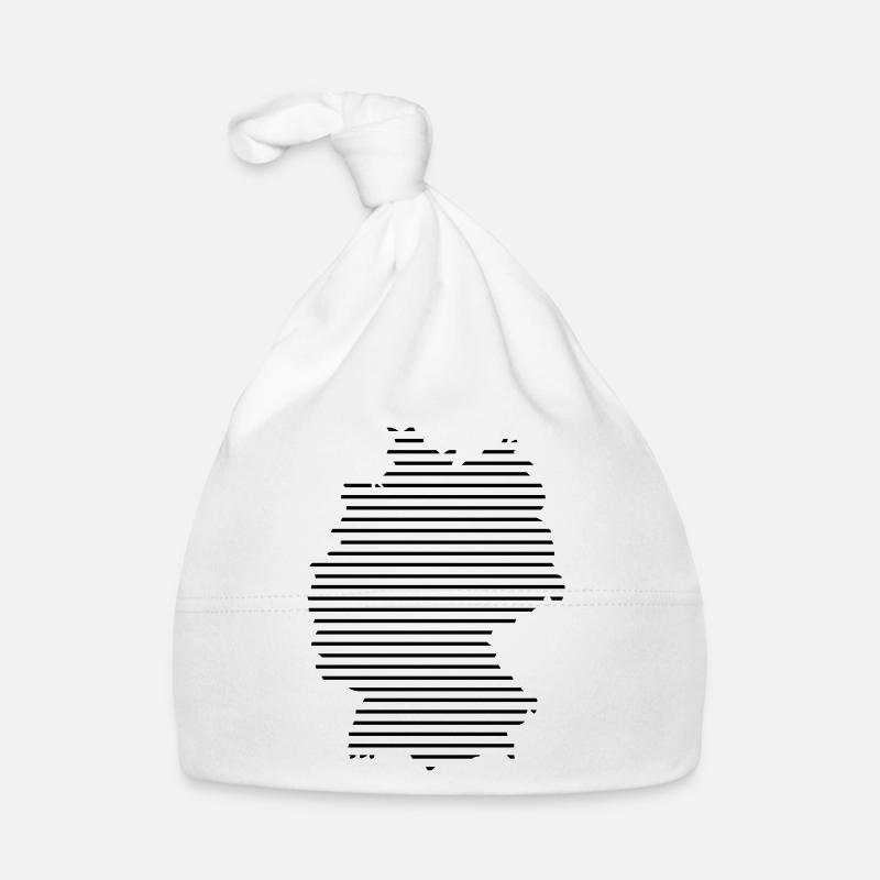 Deutschland // Weltmeisterschaft 2014 // Abstrakt Baby Bio-Mütze