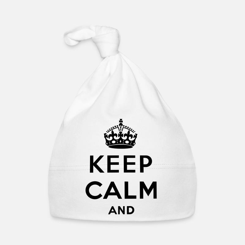 keepcalmand Organic Baby Cap