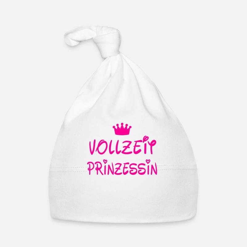 Vollzeit Prinzessin Baby Bio-Mütze