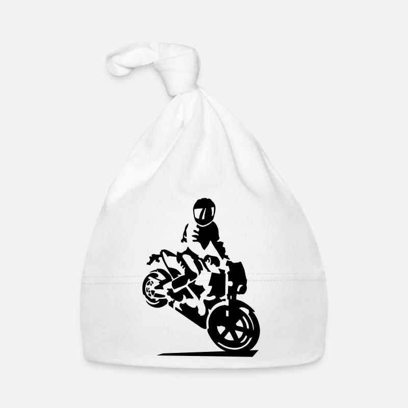 Motorrad stunt Baby Bio-Mütze