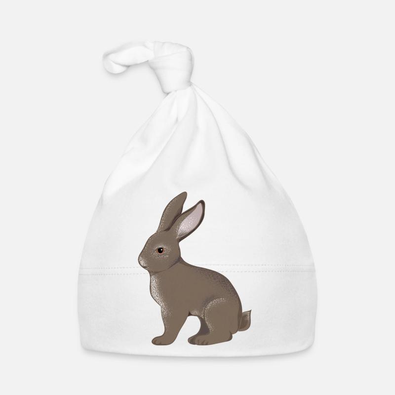petit lapin Bonnet bio Bébé