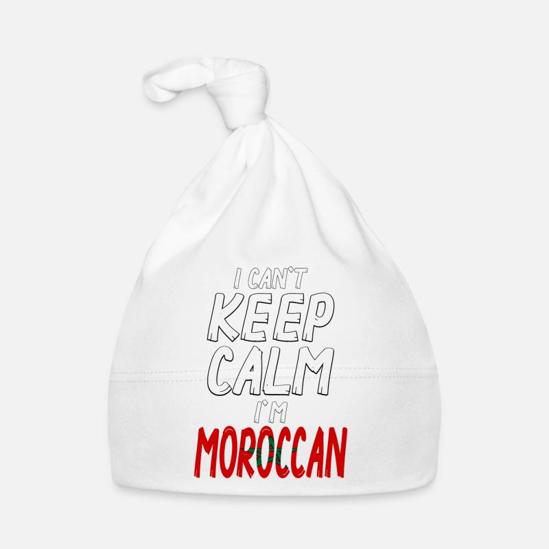 Can't Keep Calm I´m Morrocan Baby Bio-Mütze