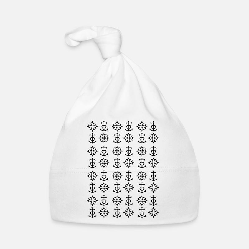 languedoc et camargue - Bonnet bio Bébé - blanc