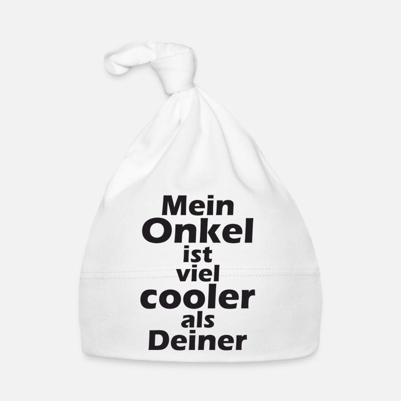 Der coole Onkel Baby Bio-Mütze